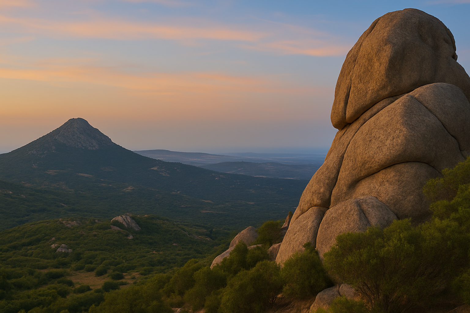 Monte Pinu Monte Pulchiana escursioni gallura